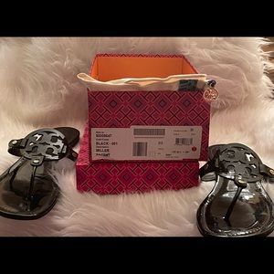 Tory Burch Miller Black Patent